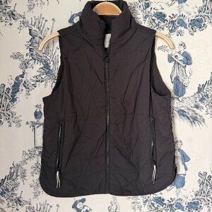 Vuori Black Insulated Vest Lightweight Zip Up Puffer Size Small